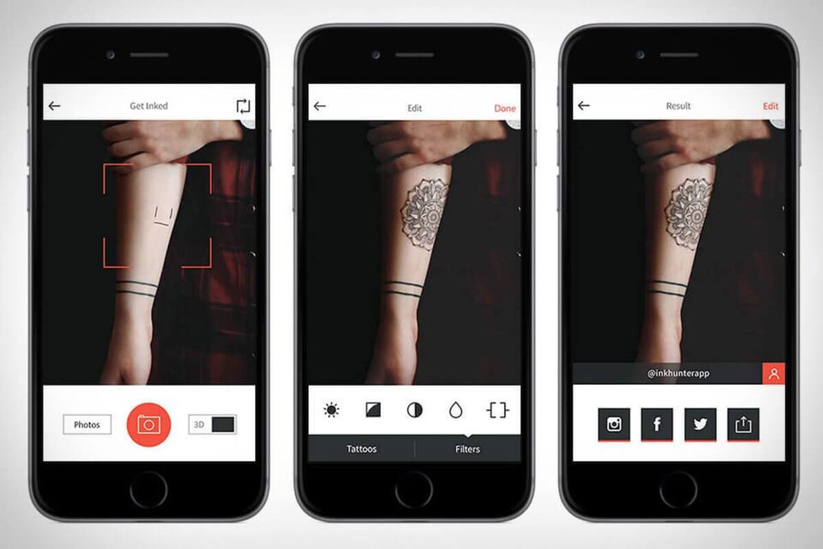 Inpk Hunter propone una app súper interesante para aquellos que buscan realizarse un tatuaje