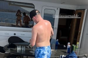 Insaurralde y Clerici, en la foto que desató el escándalo