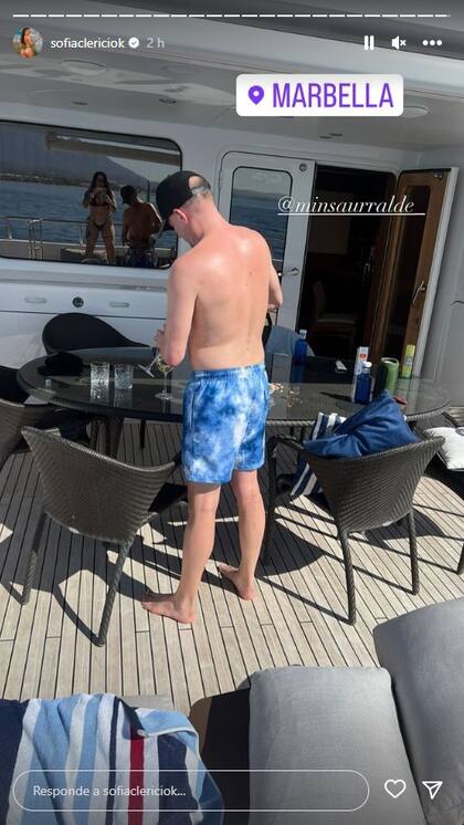 Insaurralde y la foto del escándalo en Marbella