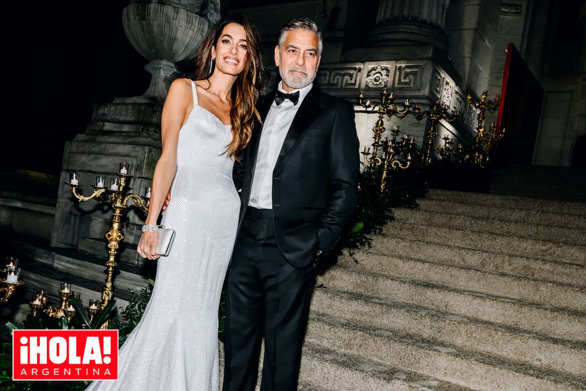 Inseparables y comprometidos, George y Amal fueron los anfitriones perfectos de una gala inolvidable.