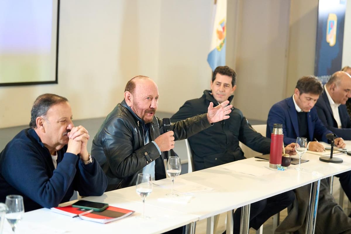 Insfrán habla, este martes, en la reunión de consejo del PJ junto a Quintela, De Pedro, Kicillof y Manzur