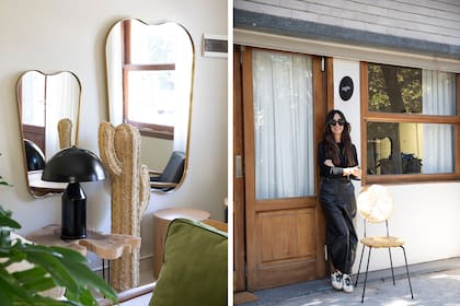 Inspirada por sus viajes a Marruecos, California y Barcelona (y también en restaurantes y hoteles diseño), Reyna hace foco en lo ecléctico, sin apartarse demasiado de los estilos Mid Century y art déco.