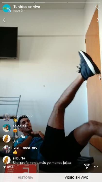 Instagram es la red elegida para compartir clases de gimnasia online