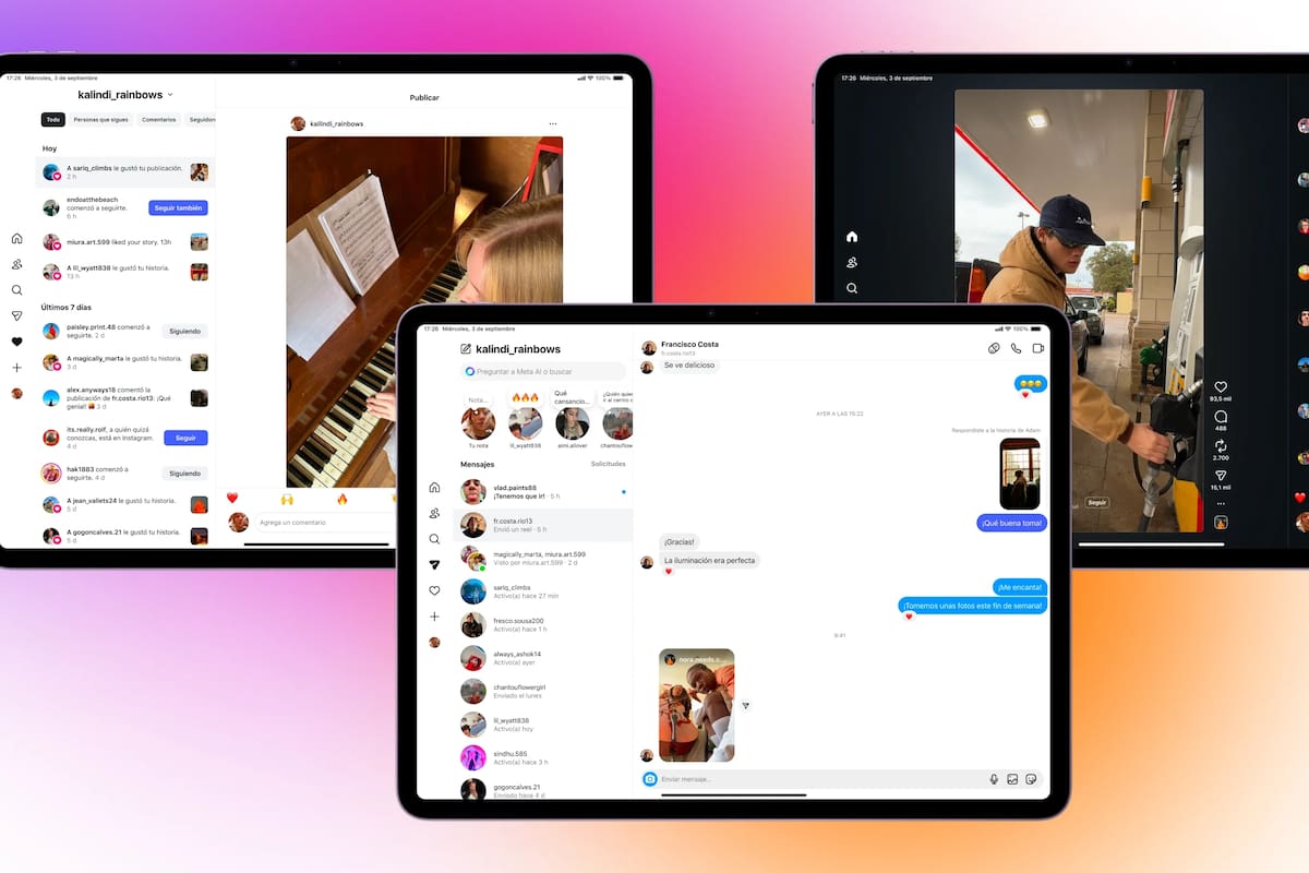 Instagram estrenó una versión para tabletas; ya está disponible para el iPad y llegará en breve a Android