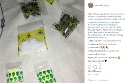 Instagram no puede frenar la promoción de las drogas