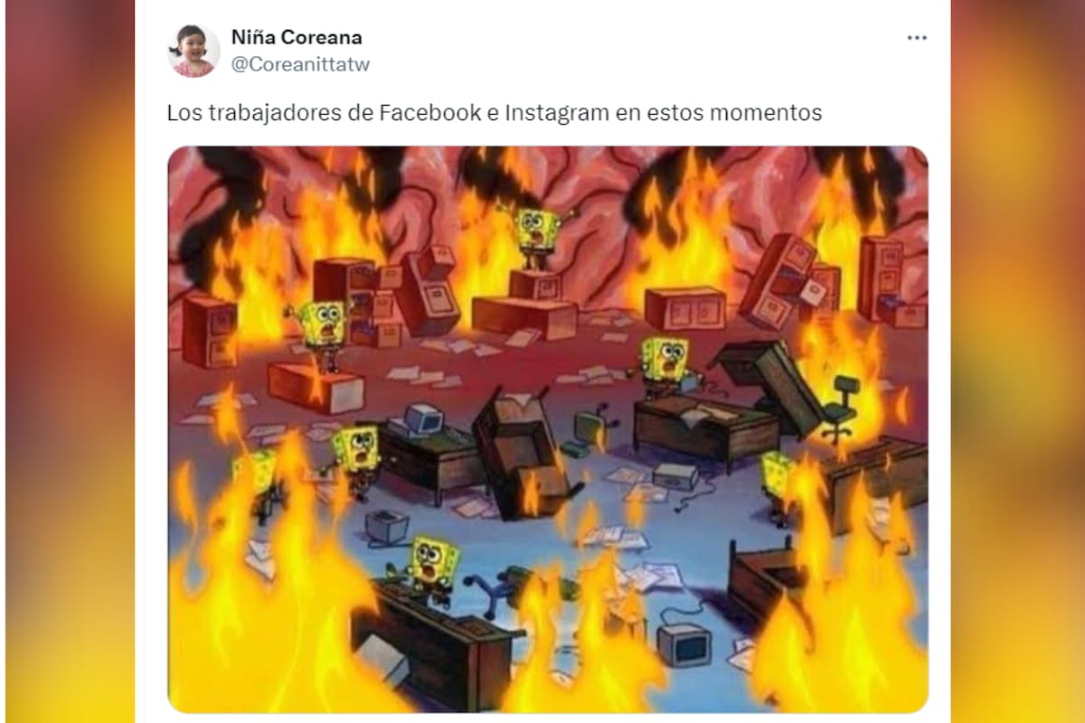 Instagram y Facebook srufieron una caída mundial