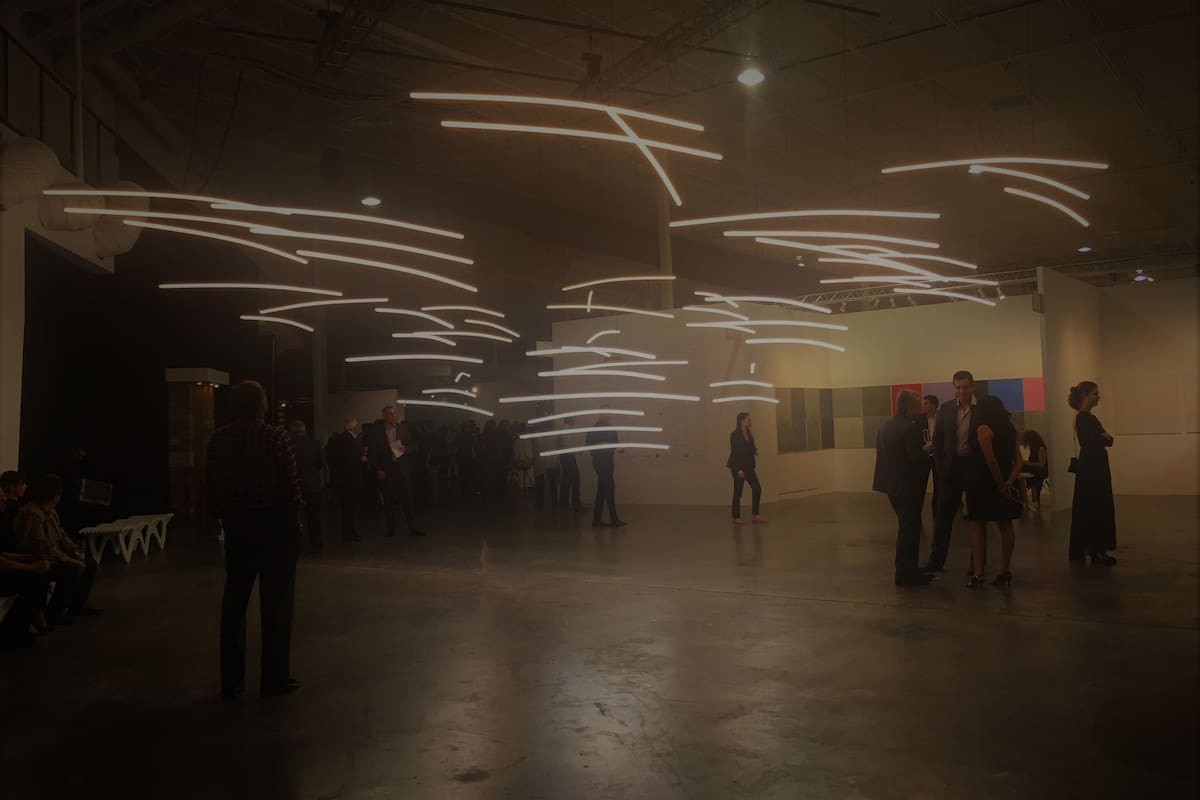 Instalación del artista holandés Henk Stallinga