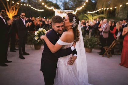 Instantánea de su boda, celebrada el 21 de septiembre de 2021.
