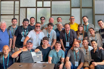 Integrantes de la delegación argentina que viajó a China