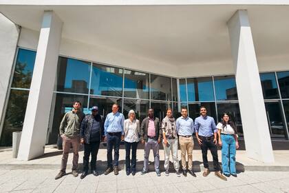 Integrantes de la delegación de Kenia en Bioceres en Rosario