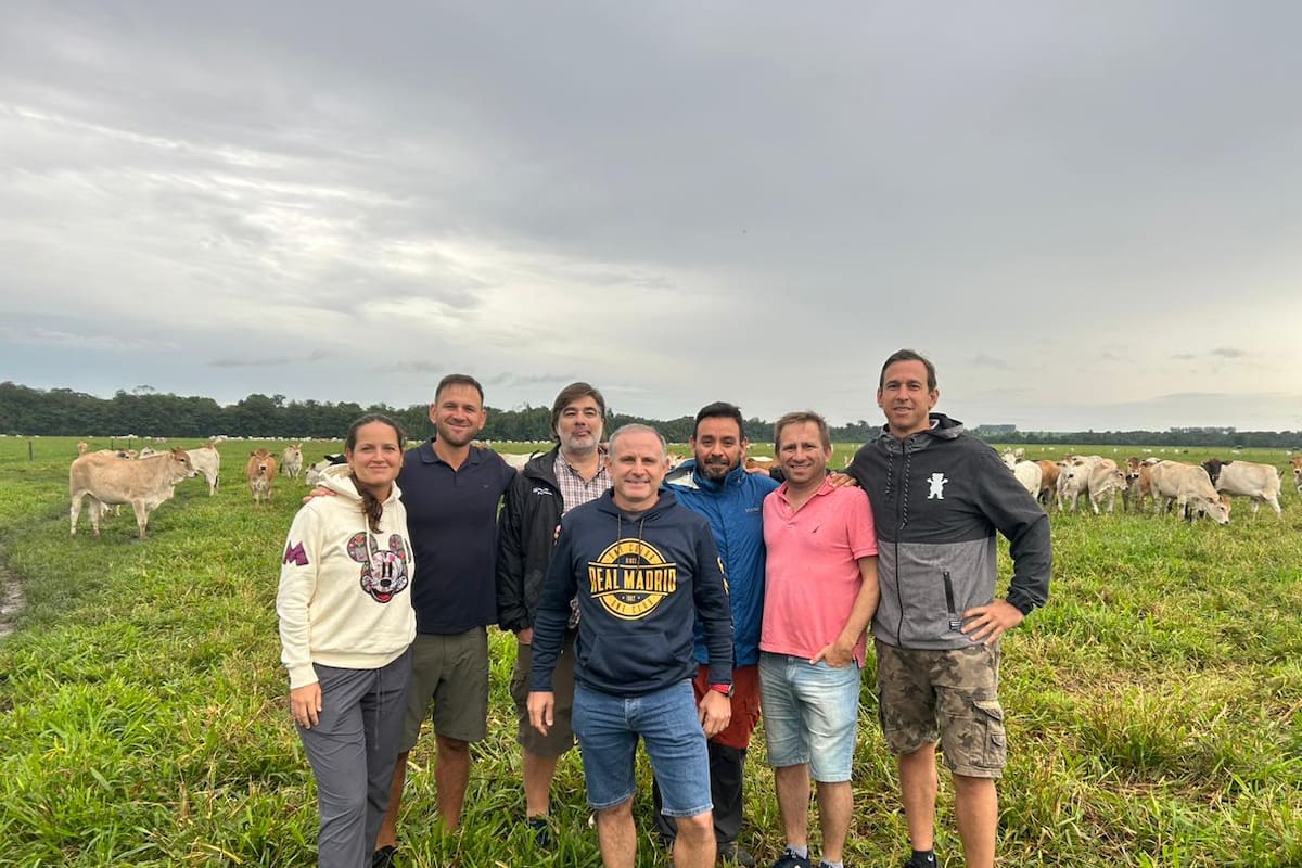 Integrantes de un grupo de argentinos que viajó a Mato Grosso recientemente