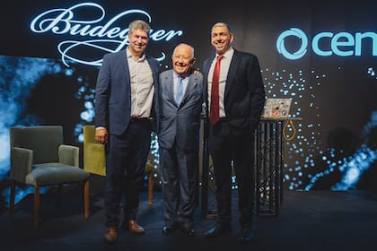 Integrantes del directorio de Censys. De izquierda a derecha: Gregorio Neme (vicepresidente), Carlos Veiga (director) y Ricardo Neme (presidente).