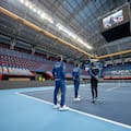 La cancha alquilada que llegó en barco desde España y la Argentina usará en la Copa Davis
