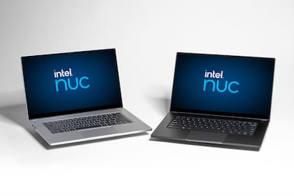 Intel extendió el diseño de sus computadoras NUC con un modelo portátil equipado con una pantalla de 15,6 pulgadas y procesadores Core i5 e i7