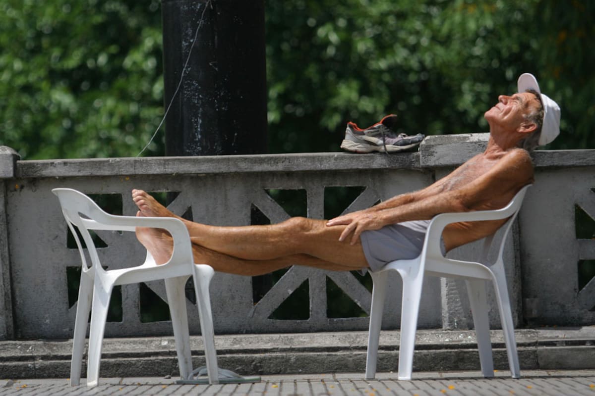 Intenso calor en Buenos Aires