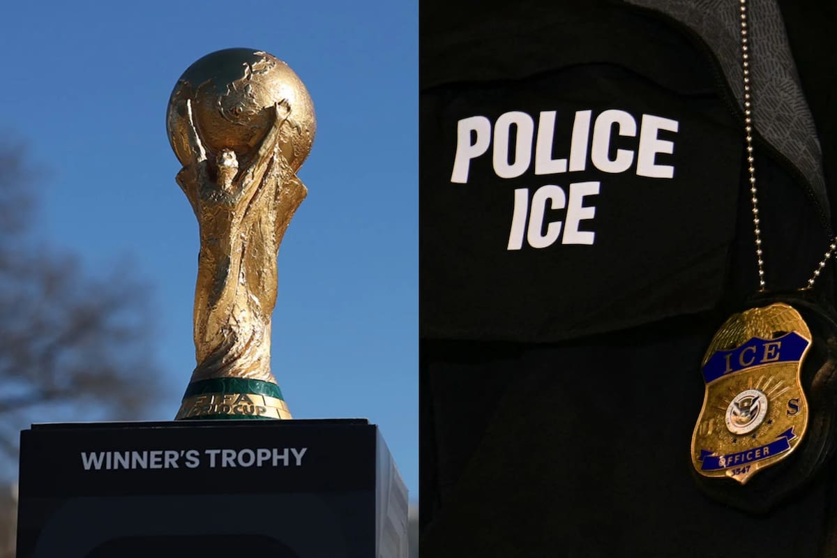 Intentan impedir los operativos del ICE en los estados donde se jugará el Mundial Fifa 2026 (Archivo)