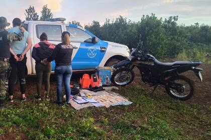 Intentaron ingresar en territorio argentino con droga escondida en una hidrolavadora, pero fueron detenidos