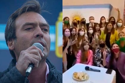 "Intentaron mezclar que festejábamos fin de año, Navidad, Año Nuevo y era una reunión de bloque", dijo Martín Soria