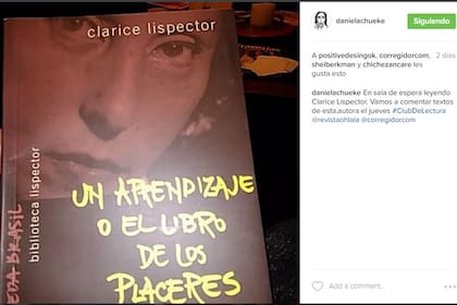 Intenté leerla en sala de espera del médico. Un fracaso rotundo. Lispector exige, por lo menos, intimidad