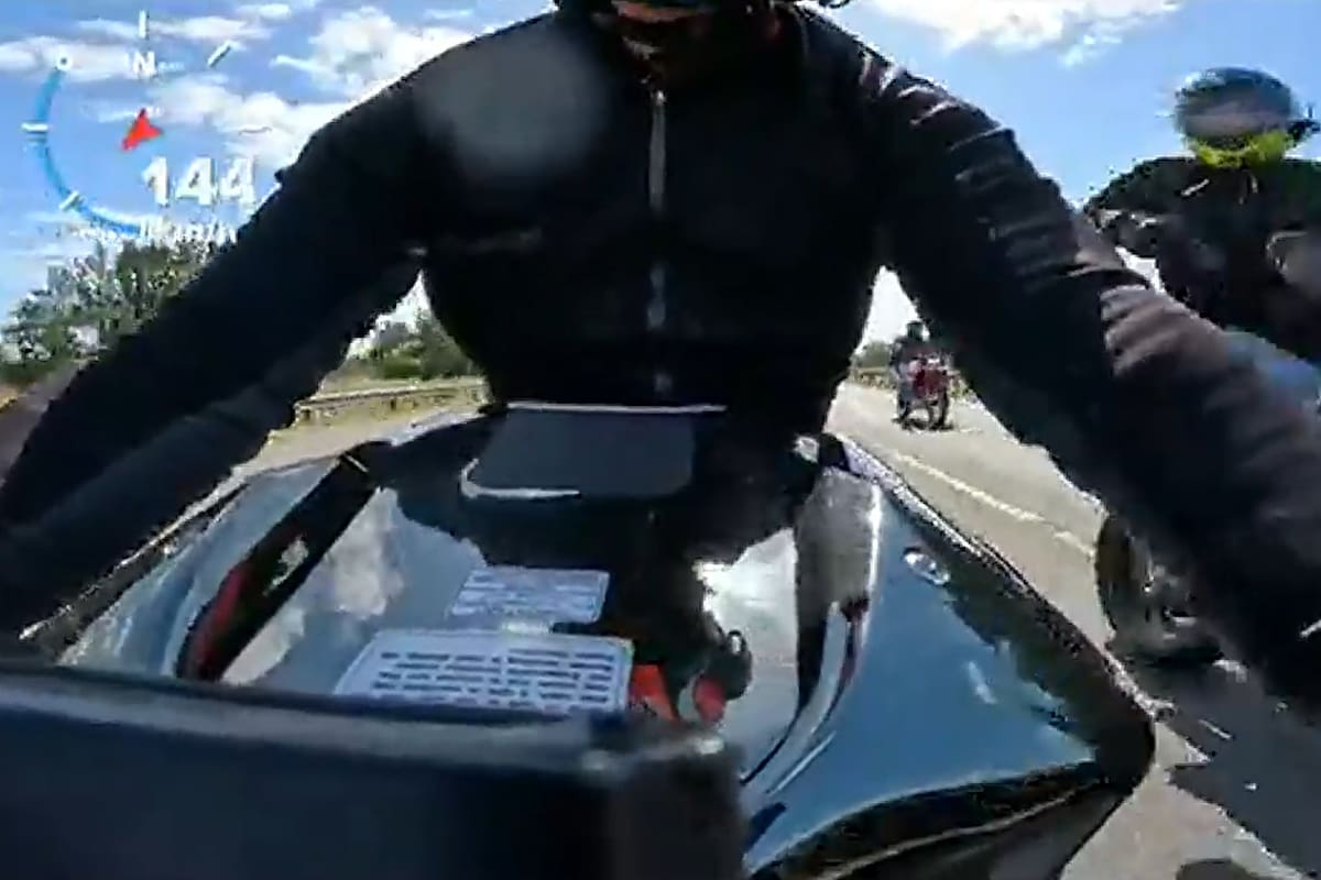 Intento de robo a un motociclista en la ruta 205, en Cañuelas