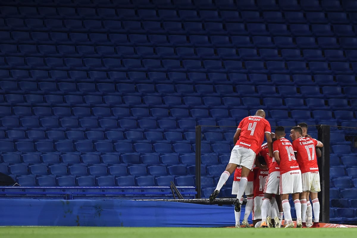 Inter de Porto Allegre en la Bombonera.