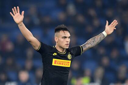 Inter Milans Lautaro Martinez