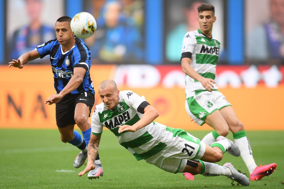 Inter tuvo dos veces la ventaja pero terminó con un insólito empate 3-3