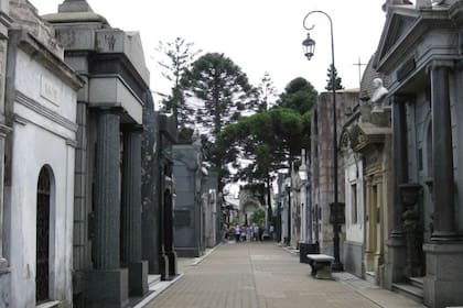 Interior Cementerio de la Recoleta