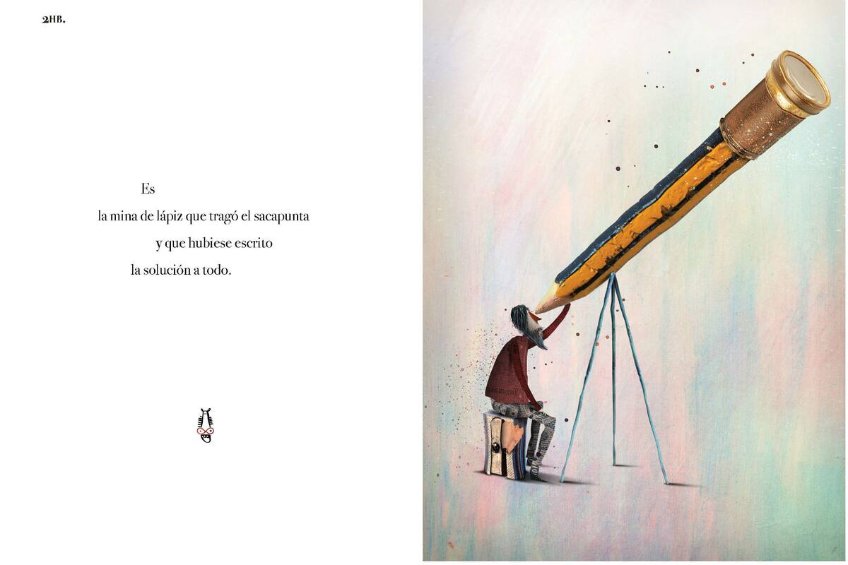 Interior de El infinito, de Pablo Bernasconi