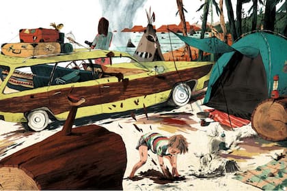 Interior de El perro que Nino no tenía