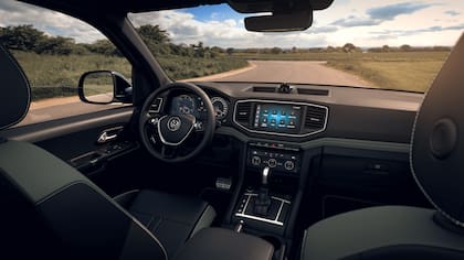 Interior de la nueva Volkswagen Amarok