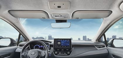 Interior del Corolla
