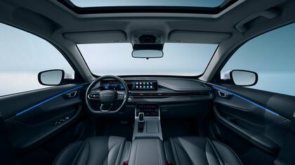 Interior del Chery Tiggo 4 Hybrid