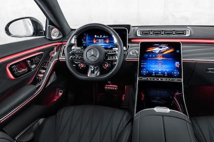 Interior del Clase S AMG