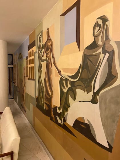 Interior del edificio del arquitecto Franz Heep,construido en los ´50.