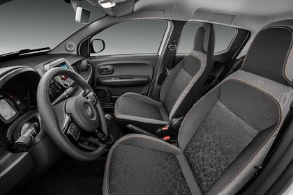 Interior del Fiat Mobi