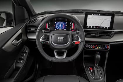 Interior del Fiat Pulse