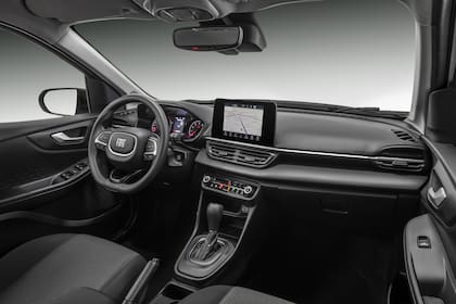 Interior del Fiat Pulse Drive