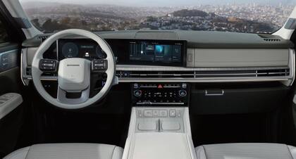 Interior del Hyundai Santa Fe