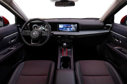 Interior del nuevo Nissan Kicks