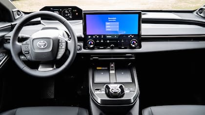 Interior del nuevo Toyota bZ4X
