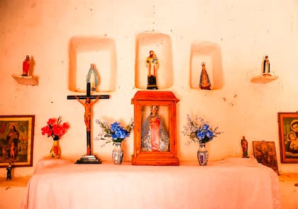 Interior del Oratorio de los Orquera