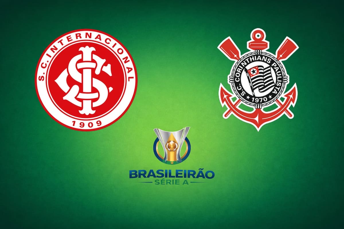 Internacional venció 2-1 a Corinthians, por el Brasileirao Serie A 2026