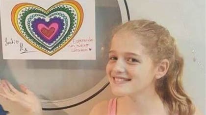 Internada, dibujaba corazones para despertar el interés por donar