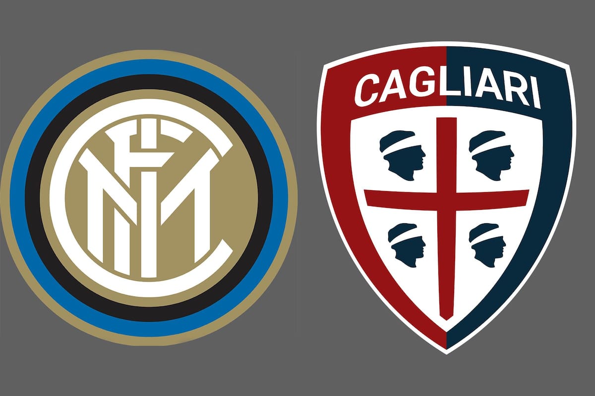 Internazionale y Cagliari disputaron uno de los encuentros de la jornada del fútbol italiano