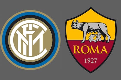Internazionale y Roma disputaron uno de los encuentros de la jornada del fútbol italiano