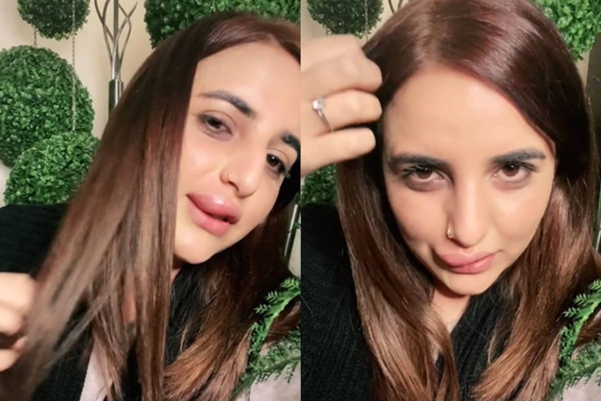 Interrumpió su tratamiento al enterarse que no tenía dinero (Foto captura video @hareemshahofficialx)