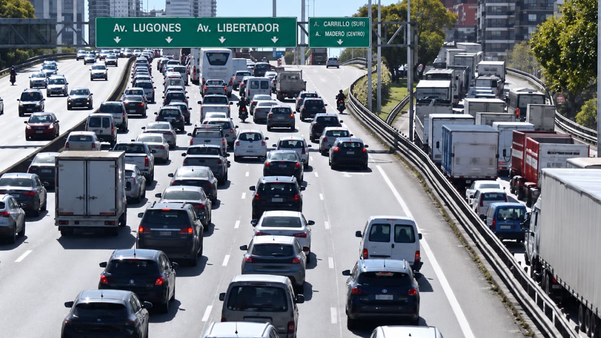 Buenos Aires'te Yol Çalışmaları Trafik Kaosuna Yol Açtı