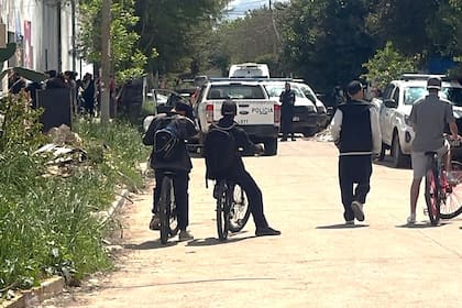 Intervención policial en la escuela de Villa Dorrego, La Matanza