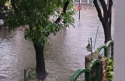 Inundación en Saavedra